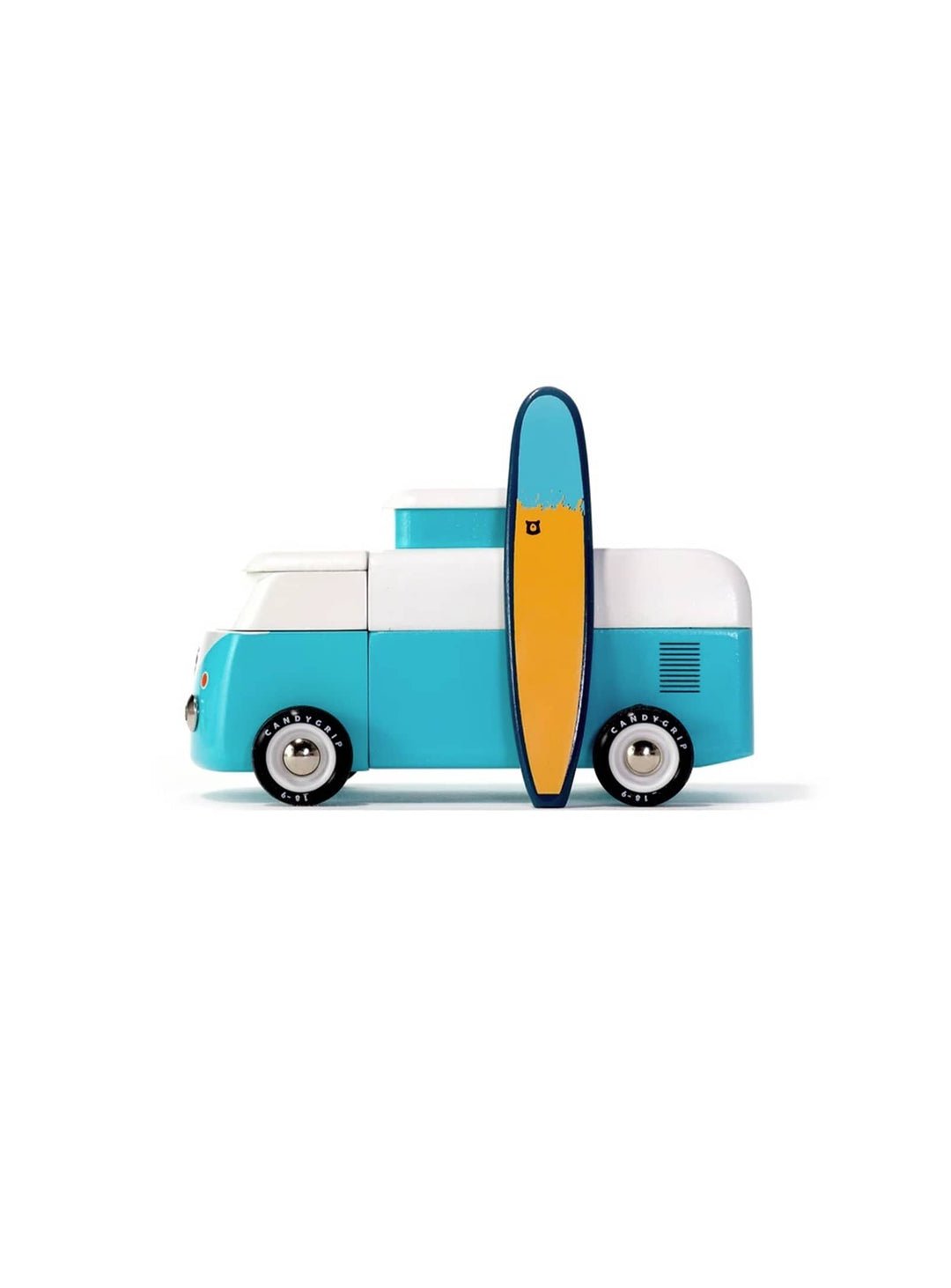 Découvrez le Beach Bus de Candylab : un Volkswagen Type 2 en bois, avec licence officielle VW et design rétro.