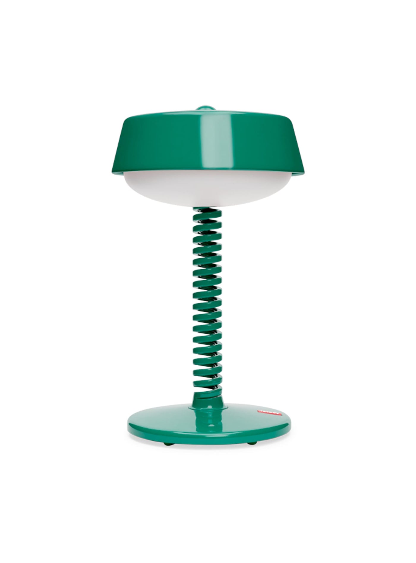 Lampe sans fil Fatboy : Bellboy, un design classique en aluminium et un éclairage LED chaleureux pour toutes les occasions. Vert jungle.