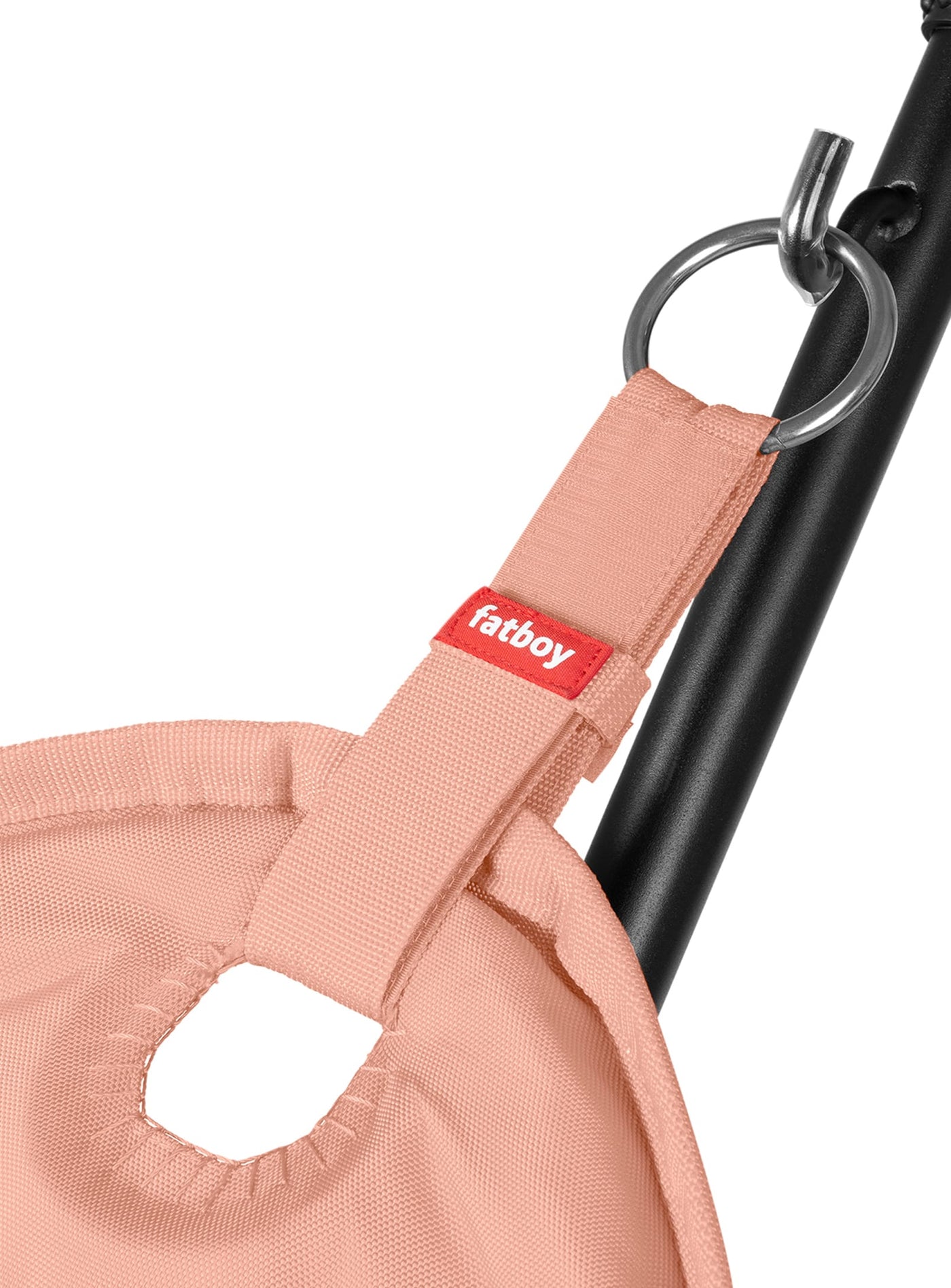 Hamac Fatboy : détente ultime pour votre jardin ou terrasse, conçu pour résister aux rayons UV. Pink Shrimp.