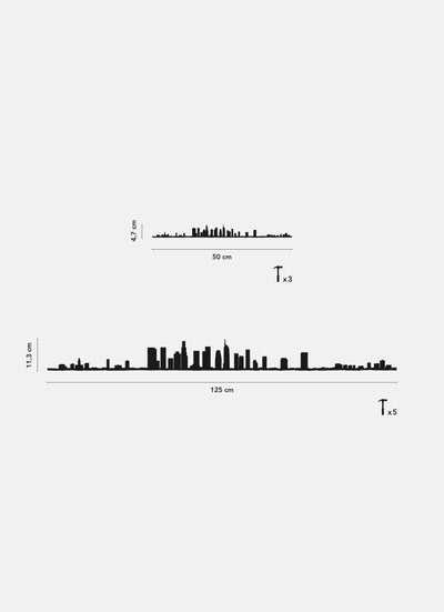 Silhouette Los Angeles The Line : une pièce idéale pour les passionnés de design urbain et de paysages californiens.