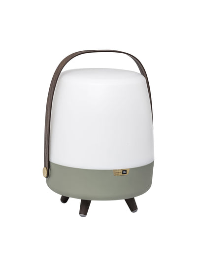 Lite-up Play Kooduu x JBL : un design scandinave épuré et un son exceptionnel, parfait pour une ambiance élégante et moderne. Pétrole.