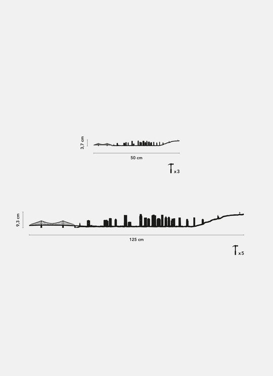 Apportez l’esprit de Montréal chez vous avec la silhouette The Line : modernité et élégance en harmonie.