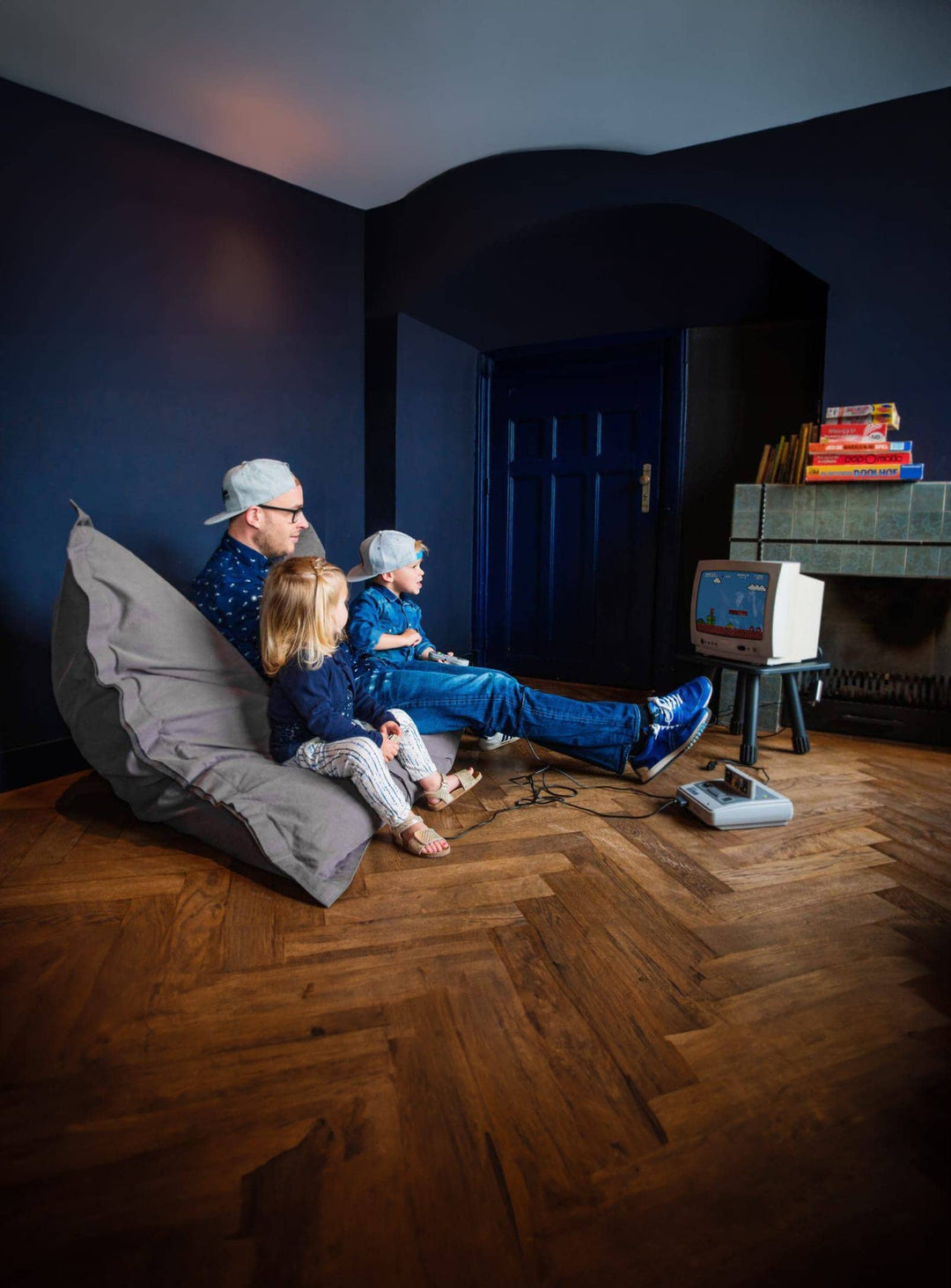 Ajoutez une touche d’authenticité avec l’Original Stonewashed de Fatboy : un pouf en coton doux, délavé à la pierre, parfait pour votre salon.