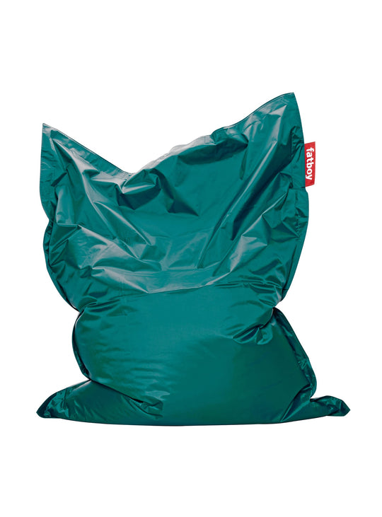 Offrez-vous le Fatboy Original : un pouf emblématique et polyvalent, parfait pour se relaxer, jouer ou simplement embellir votre espace. Turquoise.