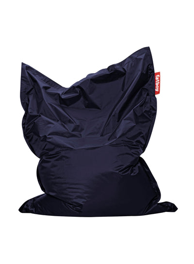 Le Fatboy Original : pouf iconique, pratique et résistant. Parfait pour se détendre ou sublimer votre intérieur avec une touche design. Bleu foncé.