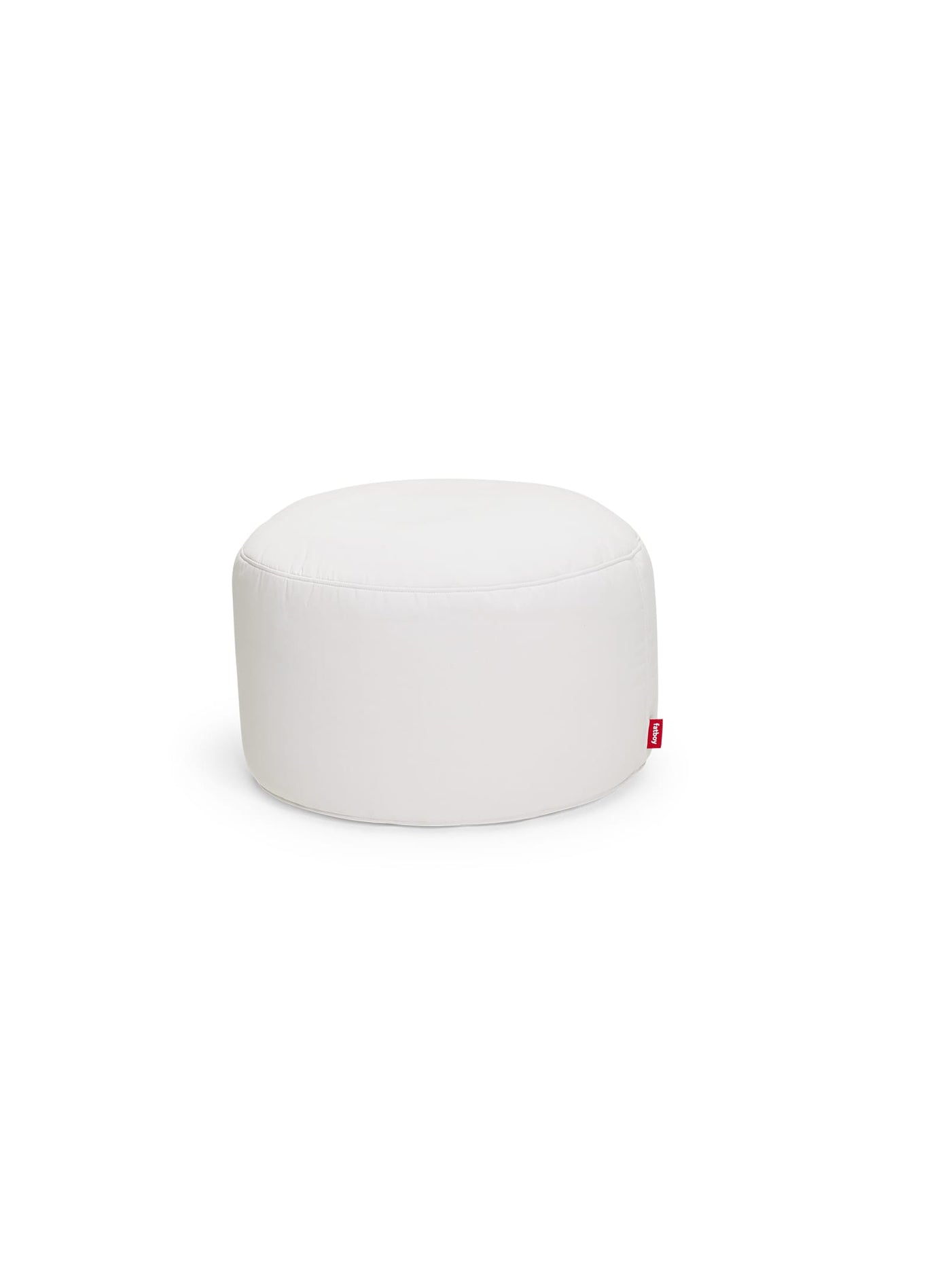 Découvrez le Point Large Outdoor de Fatboy : un pouf surdimensionné, résistant et confortable, idéal pour votre patio ou votre jardin. Blanc neige.