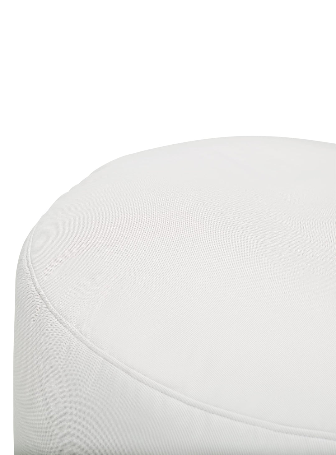 Fatboy Point Large Outdoor : pouf surdimensionné en matériau résistant, idéal pour l'été et les grands espaces extérieurs. Blanc neige.