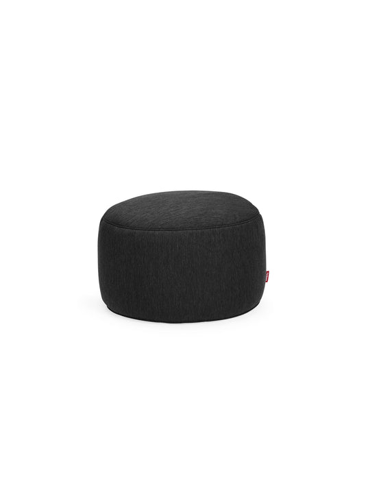 Point Large Outdoor de Fatboy : un pouf géant résistant aux intempéries, parfait pour l'extérieur comme pour l'intérieur. gris tonitruant.