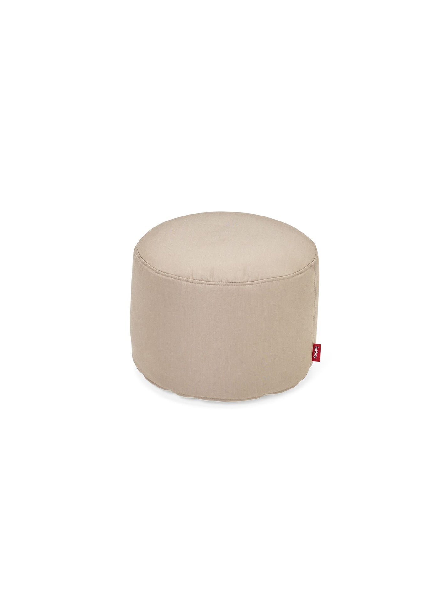 Découvrez le Point Outdoor Fatboy : un pouf polyvalent, parfait pour l’extérieur, avec un design antidérapant et une housse lavable. Gris taupe.