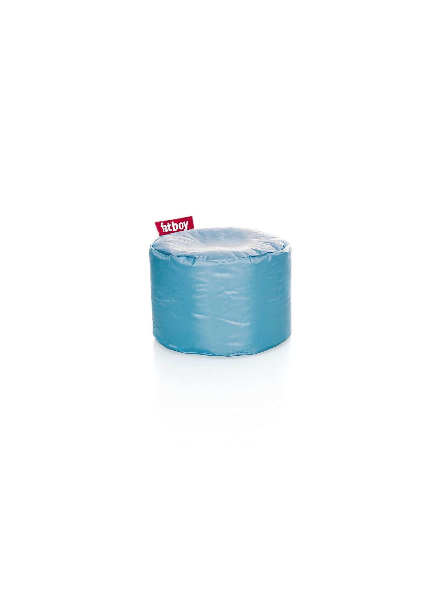 Fatboy Point : un pouf design et fonctionnel, idéal comme siège, repose-pieds ou table d’appoint. Choisissez parmi une variété de couleurs. Bleu glace.