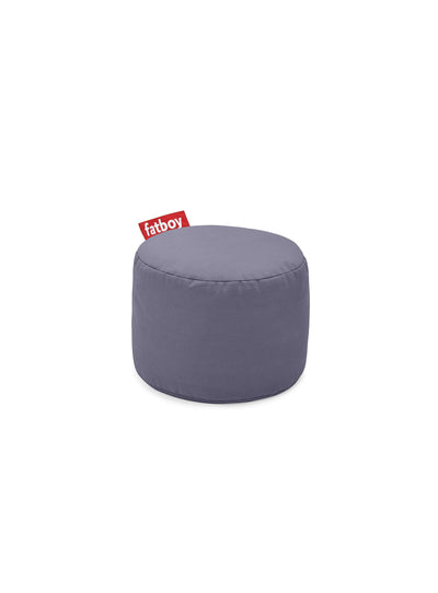 Le Point Stonewashed de Fatboy : un pouf design et durable, parfait pour toutes les pièces de votre maison. Housse lavable en machine. Bleu.