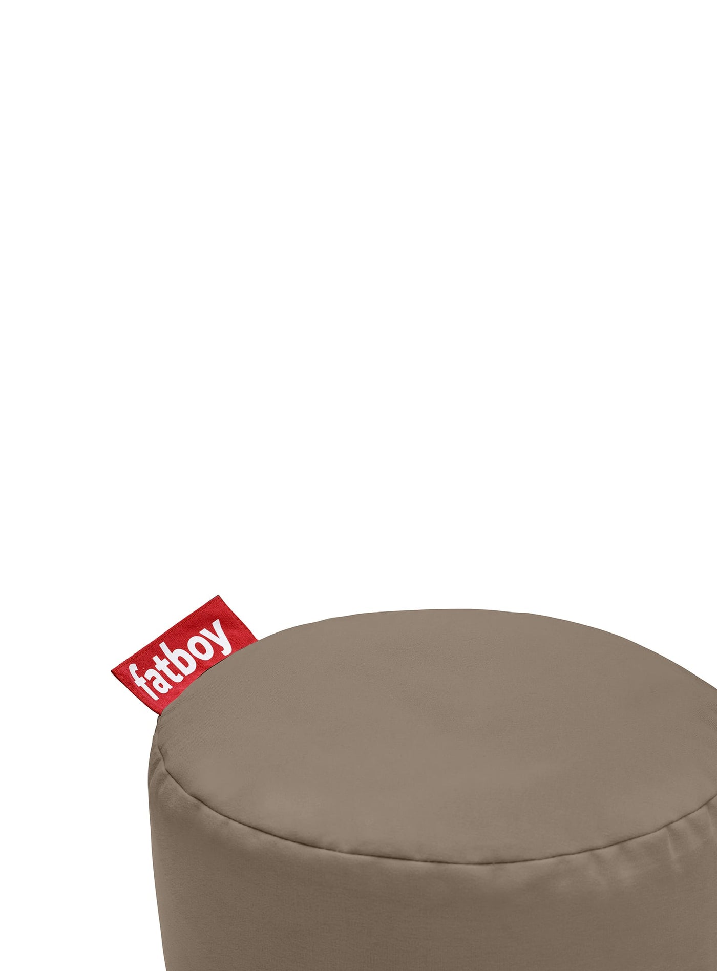 Le Point Stonewashed Fatboy : un pouf élégant et fonctionnel, parfait pour les tâches quotidiennes ou comme siège d’appoint. taupe.