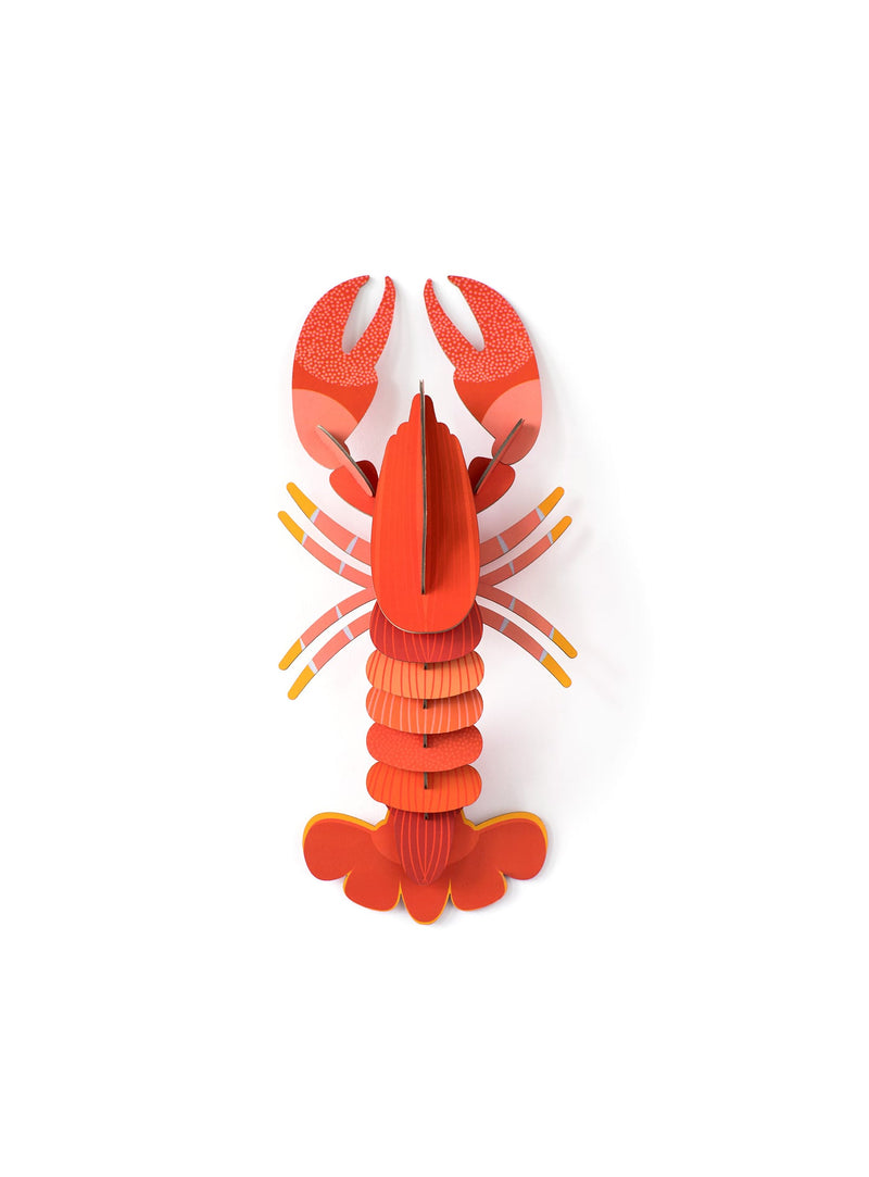 Le Homard de Studio Roof : une sculpture 3D écologique, inspirée de la nature marine, pour un intérieur original et durable.