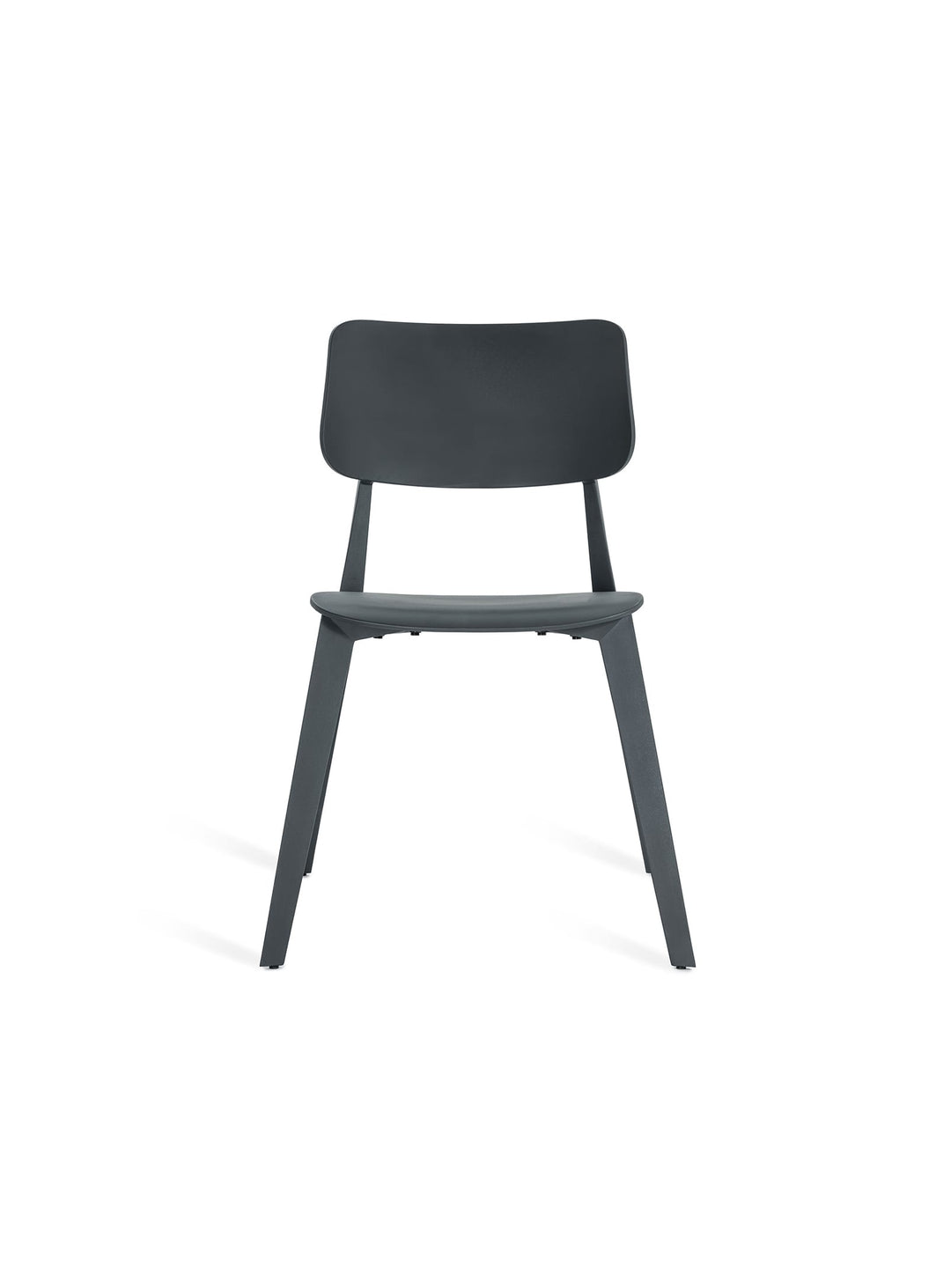 Découvrez Stellar de TOOU : une chaise résistante et ergonomique, parfaite pour les espaces modernes ou professionnels. Anthracite.