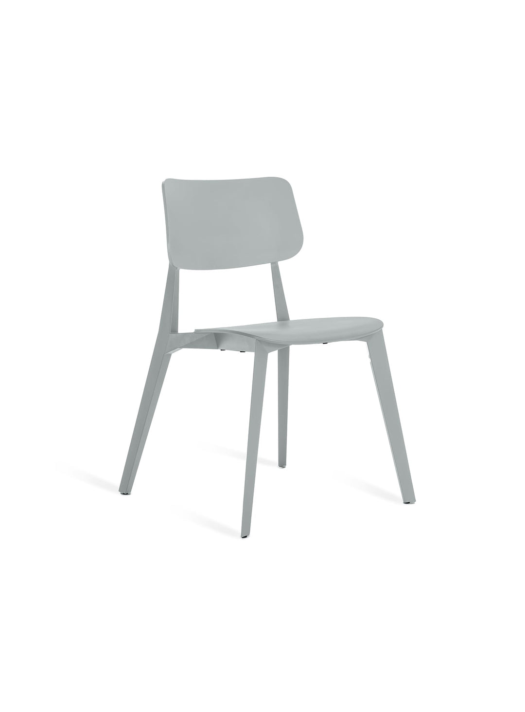 Ajoutez une touche de nostalgie moderne avec la chaise Stellar de TOOU : un design intemporel et fonctionnel pour votre maison. gris.