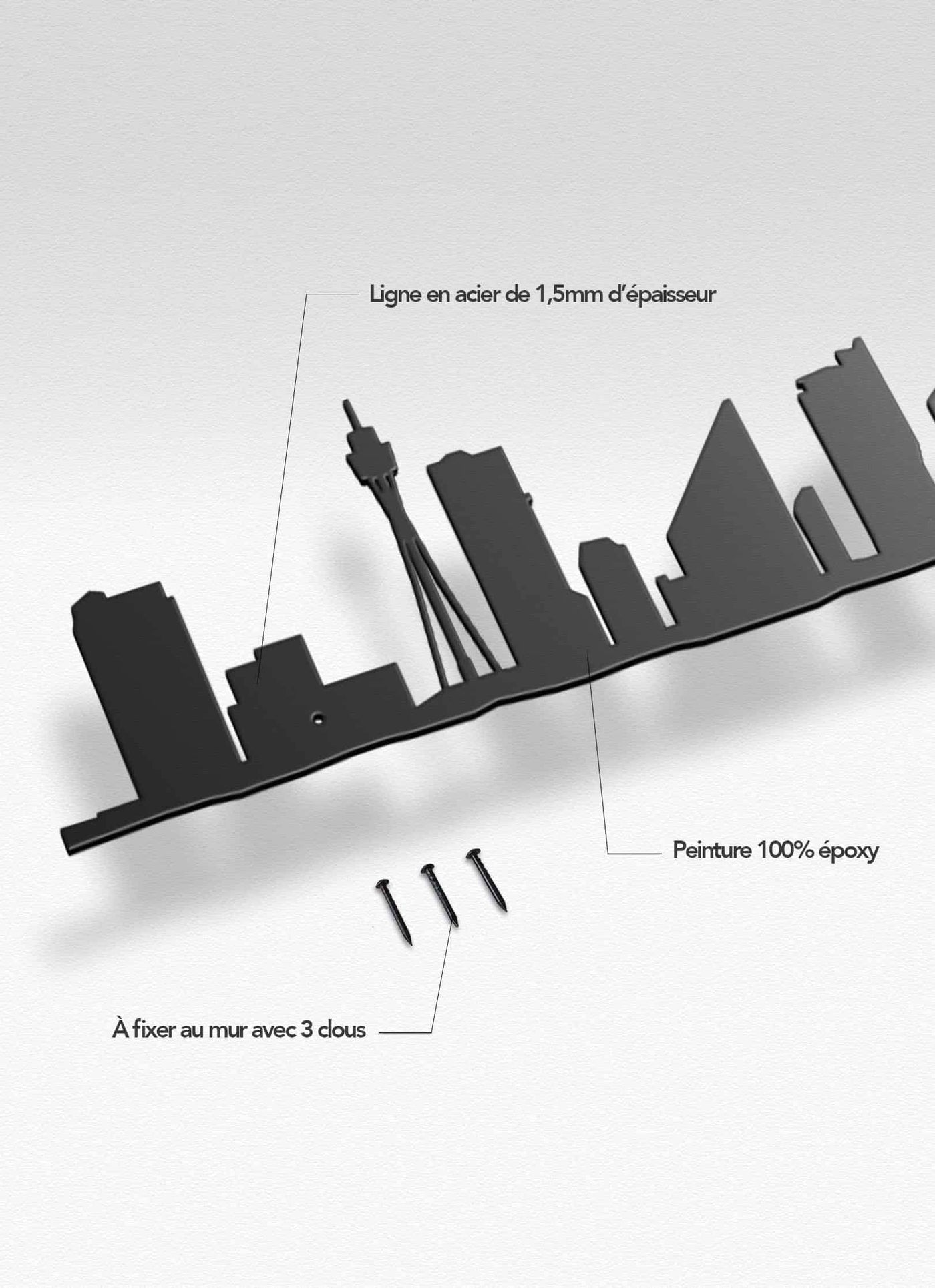 Découvrez la silhouette Sydney : un design minimaliste qui célèbre l’Opera House, le Harbour Bridge et plus encore.