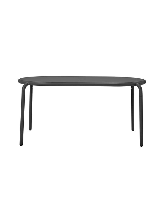 Profitez de votre terrasse avec la table Toní Tavolo de Fatboy : pour 6 convives, aluminium léger et pieds réglables. Anthracite.