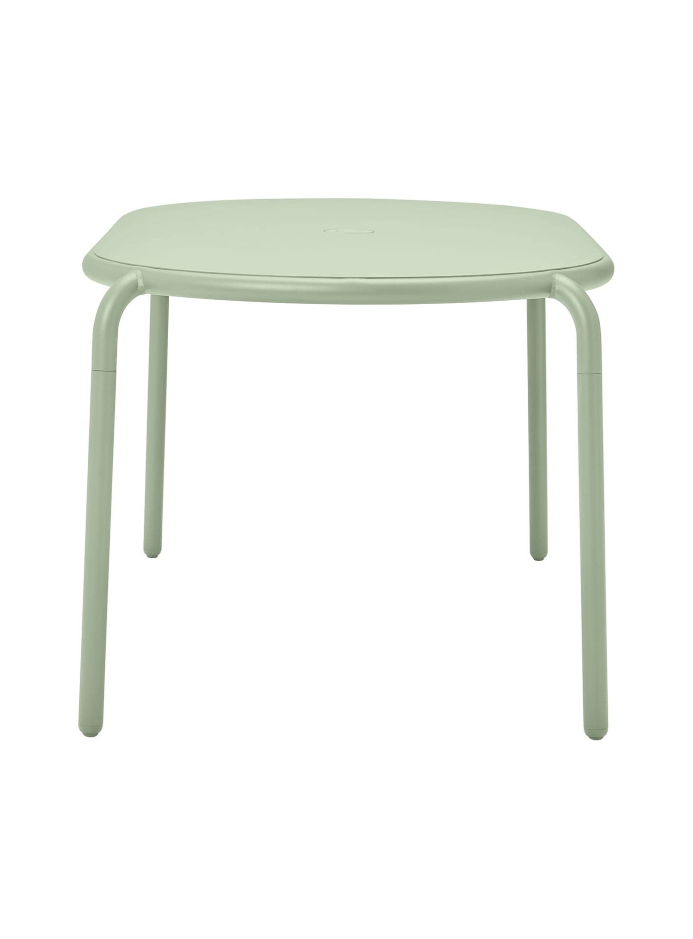 Fatboy Toní Tavolo : table pour 6 en aluminium, stabilité optimale grâce aux pieds ajustables. Idéale pour jardins et terrasses. Vert.