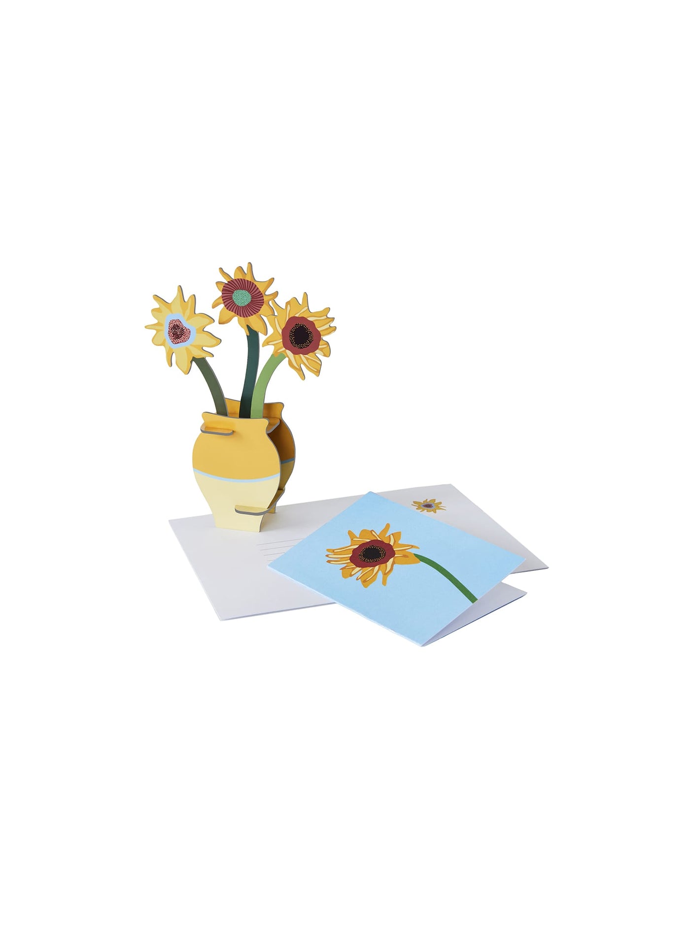 Ce bouquet Fleurs Van Gogh en 3D de Studio Roof, fabriqué en carton recyclé, est une décoration florale écologique et artistique.