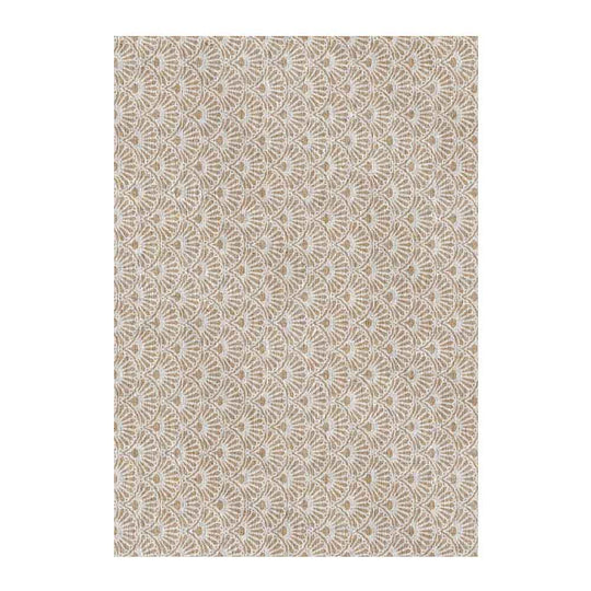 Adama Alma, napperon rectangulaire motifs, set de table 35x50 cm, en vinyle, shell