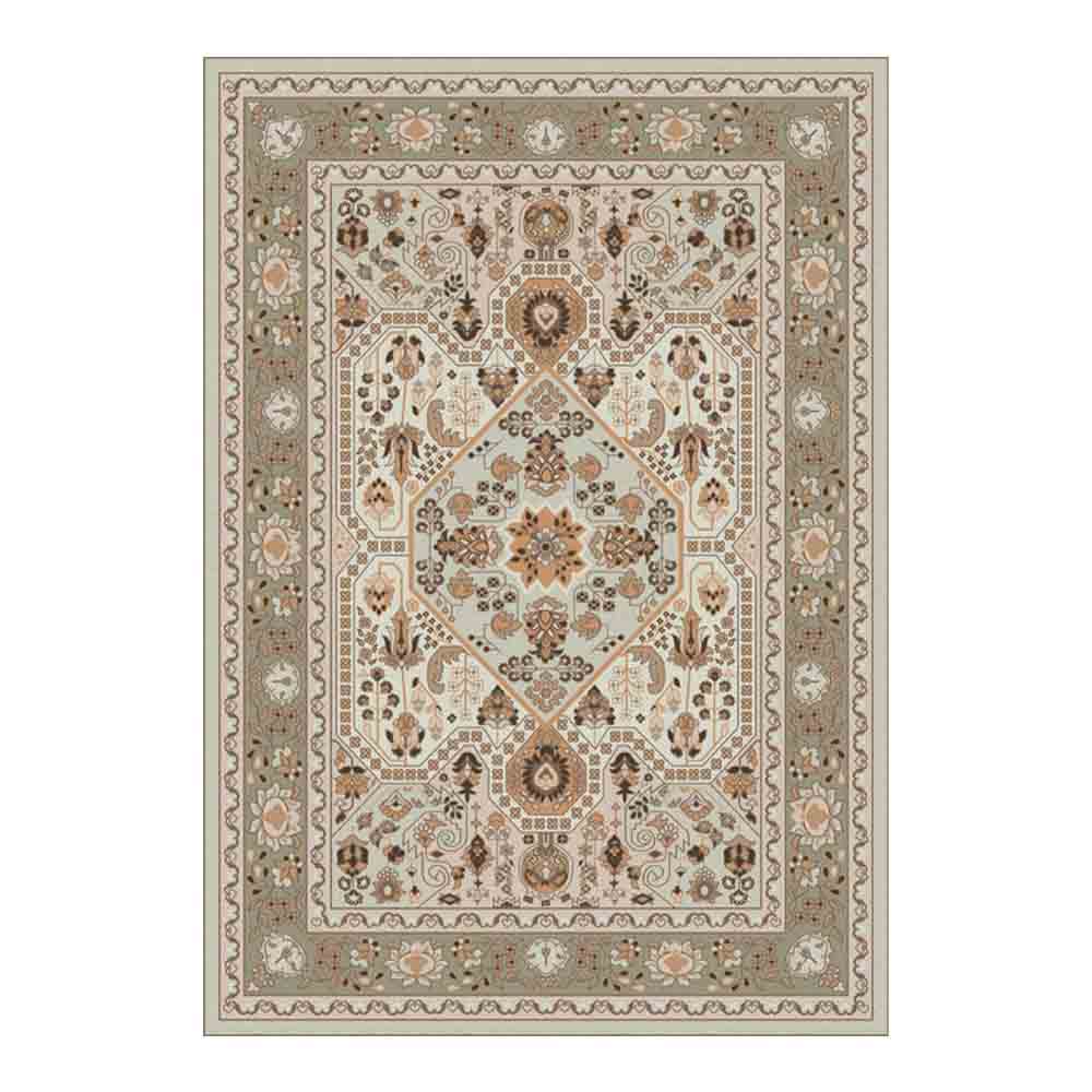 Adama Alma, napperon rectangulaire persan, set de table 35x50 cm, en vinyle, granada, beige