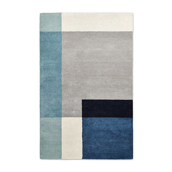 Element est un tapis moderne de Gus* Modern conçu à la main, au design inspiré des patchworks. Fabriqué en Inde 100% avec de la laine de Nouvelle-Zélande.