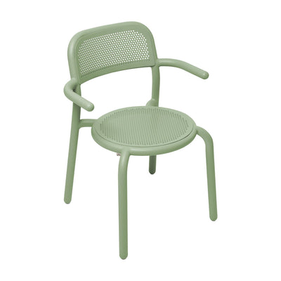 Fatboy Toní : une chaise de jardin légère et empilable, parfaite pour économiser de l'espace. Vert.