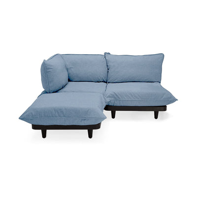Profitez du luxe extérieur avec le sofa Paletti de Fatboy, conçu pour les conditions canadiennes. Bleu orage