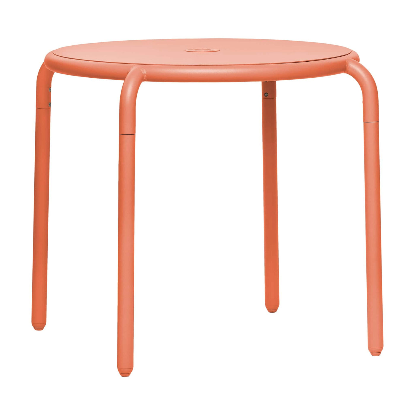 Table bistrot ronde Toní Bistreau de Fatboy : design minimaliste et moderne pour tout style de jardin. Tangerine