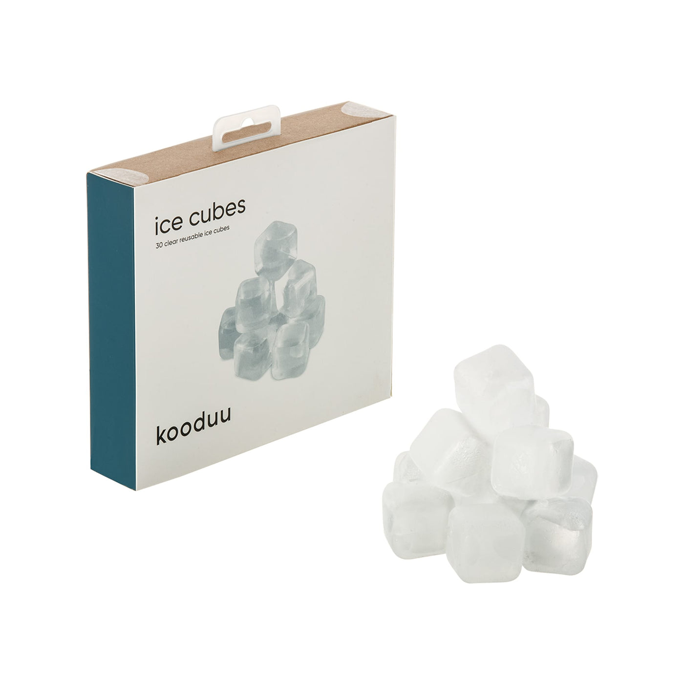 Découvrez les glaçons réutilisables Kooduu, parfaits pour les modèles Synergy et Sphere. Gardez vos boissons froides plus longtemps !