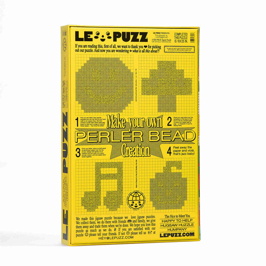 Laissez-vous emporter par la gentillesse avec "Kindness is Contagious" de Le Puzz. Un puzzle unique en son genre, accompagné de bonus pour rendre l'aventure encore plus mémorable.