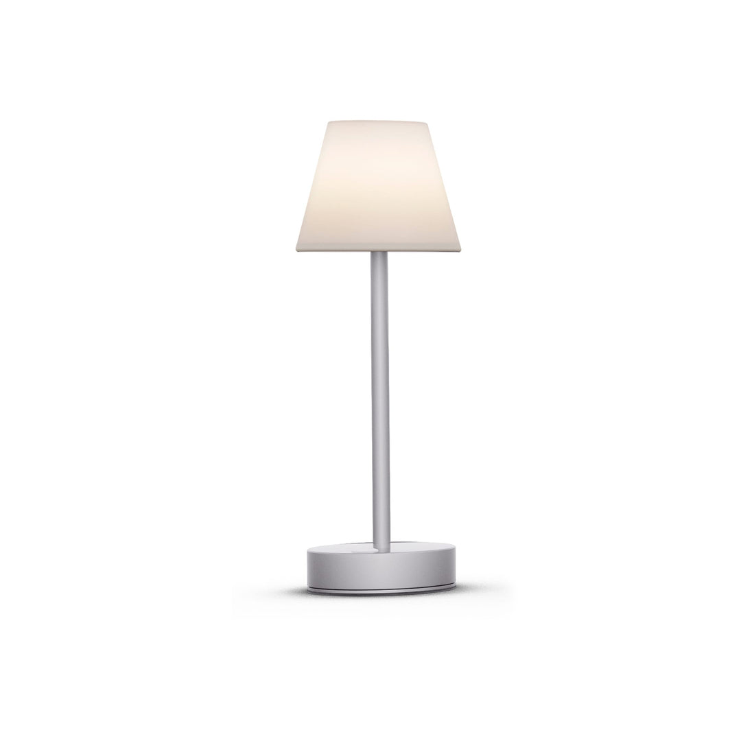 Lola Slim 30 de Newgarden : lampe LED RVB, design unique, intensité réglable, bouton tactile. Élégance et fonctionnalité pour votre éclairage de table. gris.