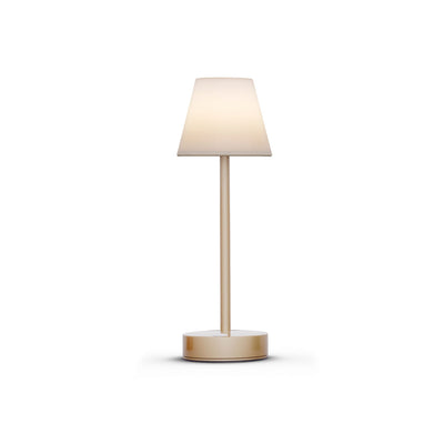 Lampe de table Lola Slim 30 : LED RVB, design mince, intensité réglable, bouton tactile. Élégance et praticité pour votre éclairage intérieur ou extérieur. Laiton.