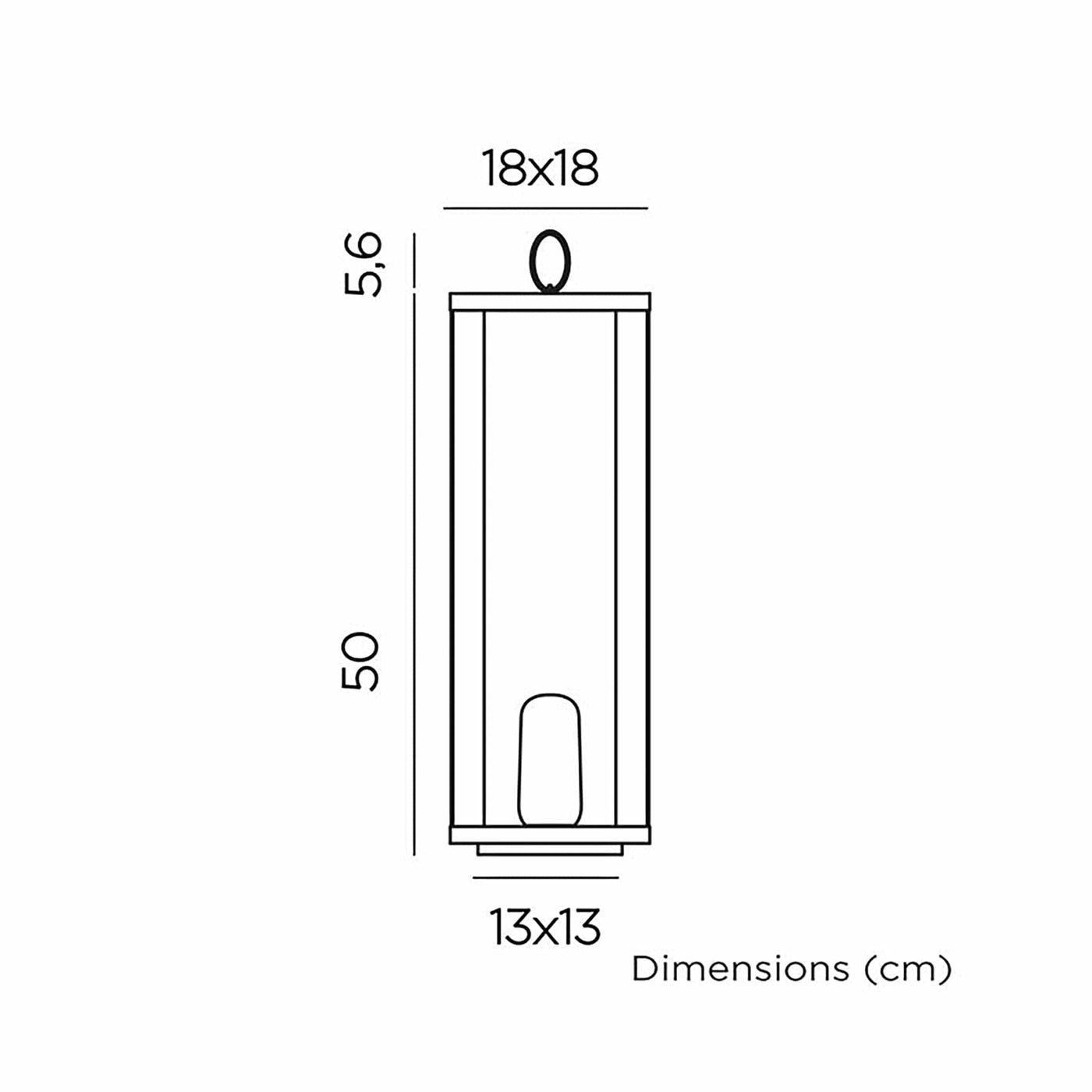 Lanterne Siroco de Newgarden : design sophistiqué, installation rapide avec aimant, contrôle à distance pour une luminosité ajustable à votre guise. Dimensions.