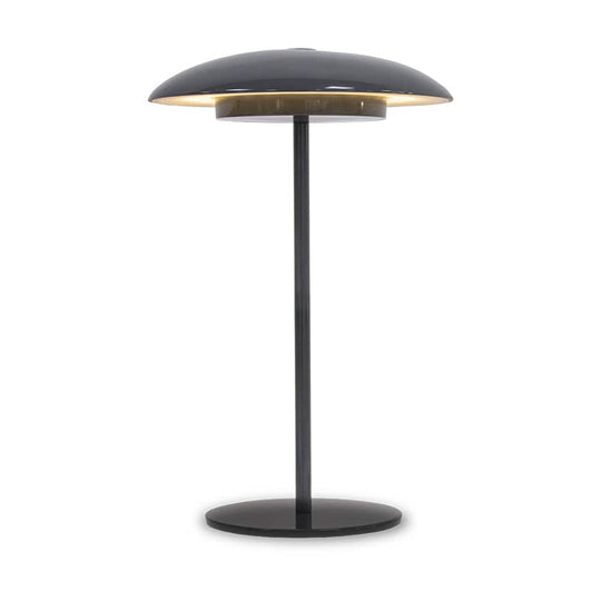 Newgarden Sardinia, lampe de table transportable et rechargeable, en fer, d'une hauteur de 40 cm, anthracite