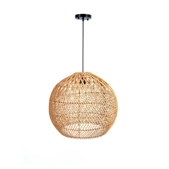 La lampe suspendue Cascade en rotin, au design élégant et naturel, apporte une touche artisanale et chaleureuse à votre intérieur.