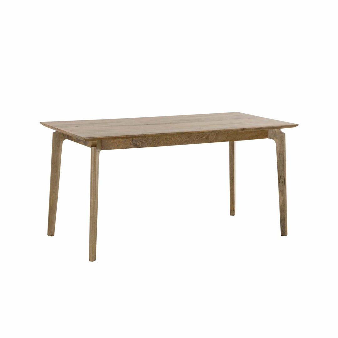 Découvrez la table à dîner Kenzo : élégance et simplicité avec son bois de manguier naturel et son cadre minimaliste. Idéale pour tout style de décoration. Naturel.