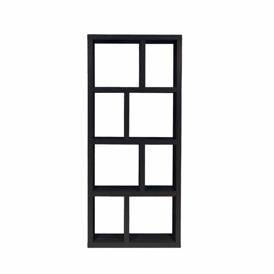 TemaHome Berlin 004, bibliothèque d’une hauteur largeur de 70 cm, en bois, noir