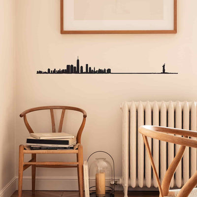 Découvrez la beauté de New York avec The Line : Des lignes minimalistes pour votre salon ou bureau.