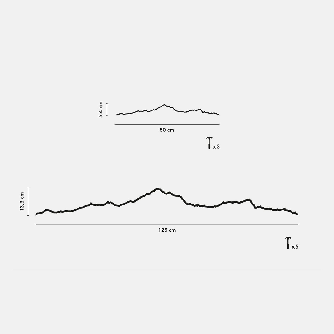 Plongez dans la splendeur du Mont Blanc avec l'œuvre de The Line, capturant les points de repère emblématiques des Alpes. Idéale pour évoquer l'esprit d'aventure.