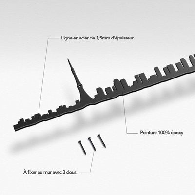 The Line propose une silhouette de 50 cm de la ligne d'horizon de Tokyo, idéale pour un décor sophistiqué.