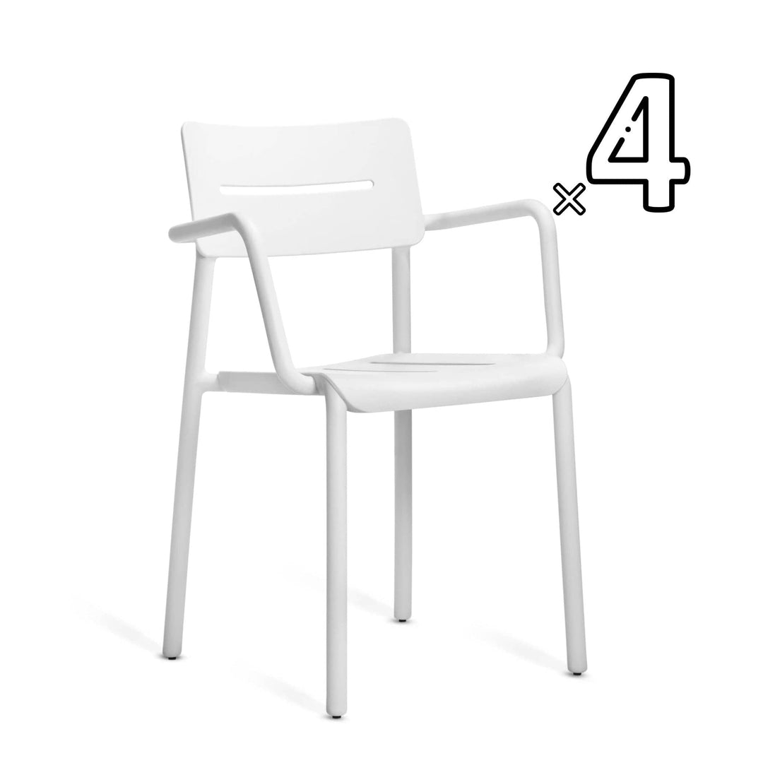 OUTO chair with arms<br> set of 4