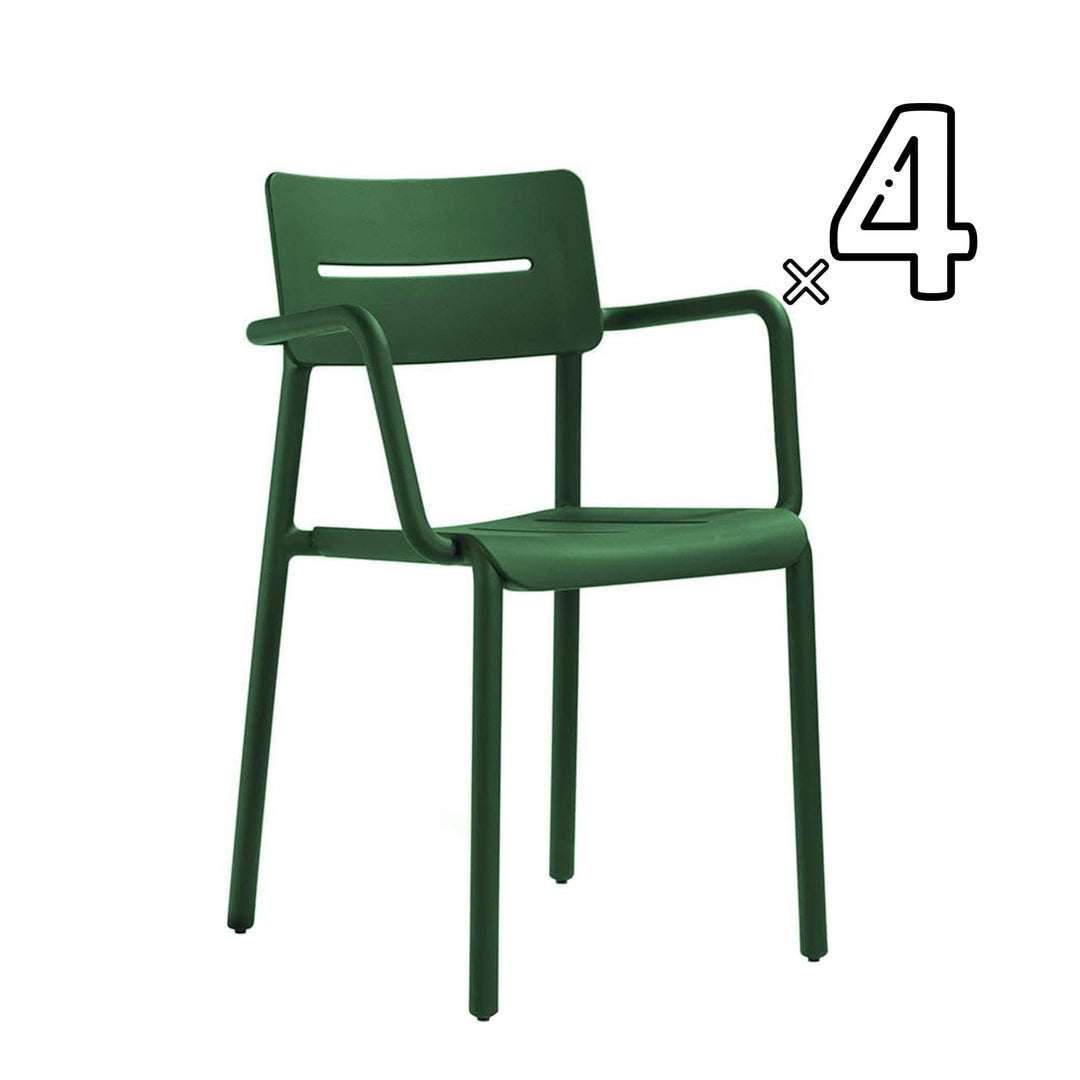 OUTO chair with arms<br> set of 4