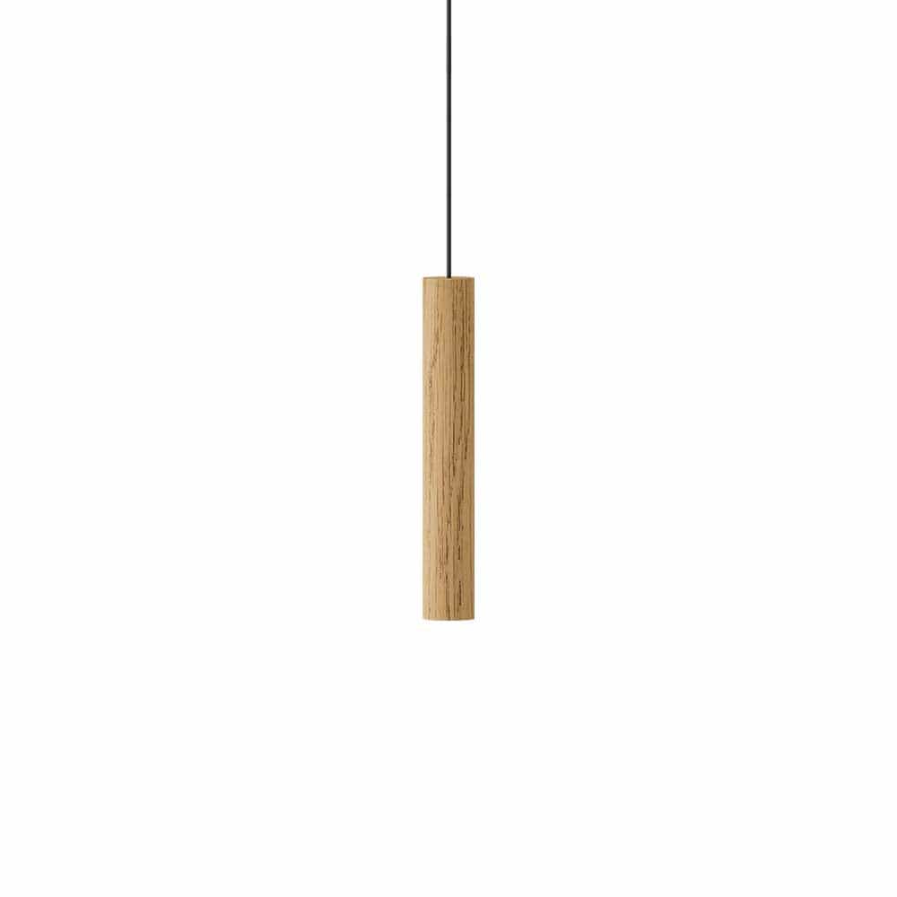 Umage Chimes, lampe suspendue, en bois, chêne, petit