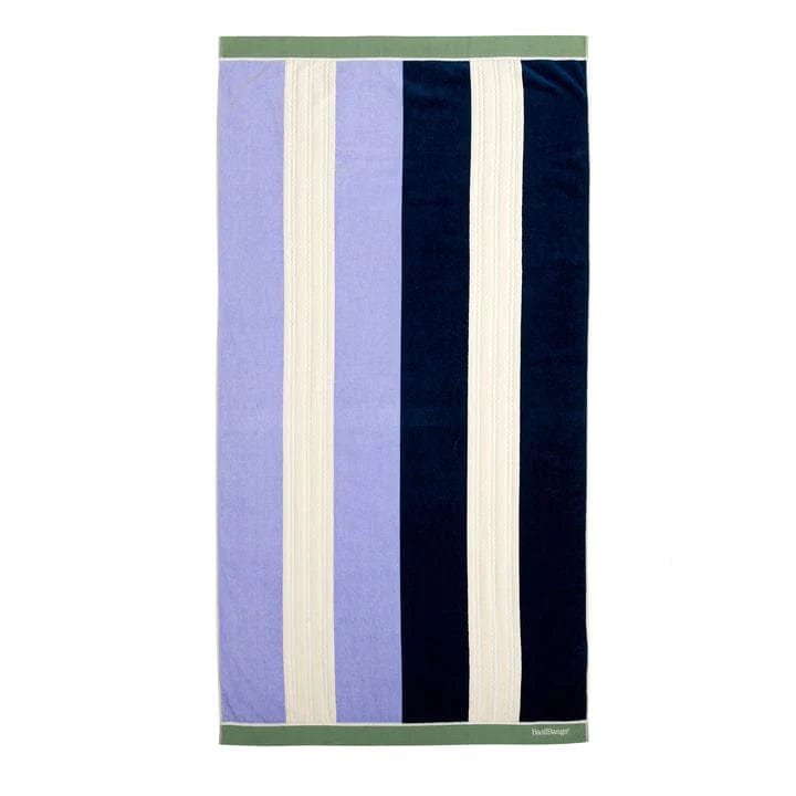 Beach Towel, serviette de plage luxueuse par Basil Bangs, ribbon