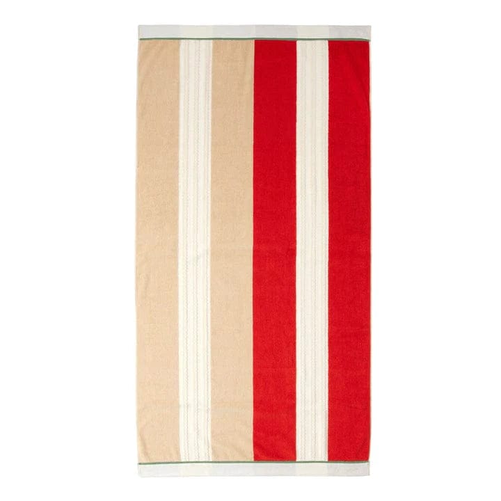 Beach Towel, serviette de plage luxueuse par Basil Bangs, ribbon