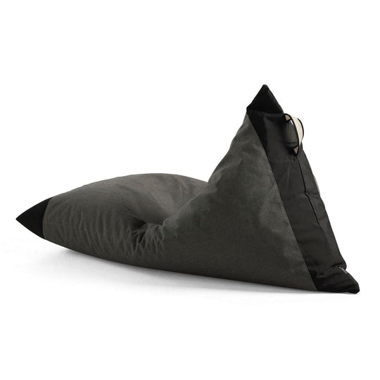 Outdoor Bean Bag, pouf poire d'intérieur et d'extérieur par Basil Bangs, charcoal