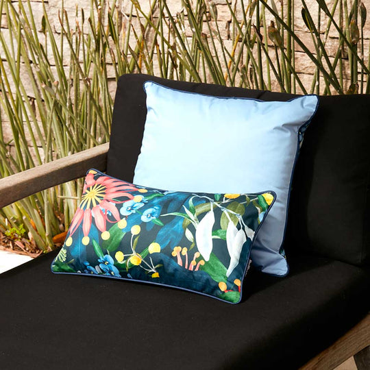 Basil Bangs Outdoor Cushion 50x30cm