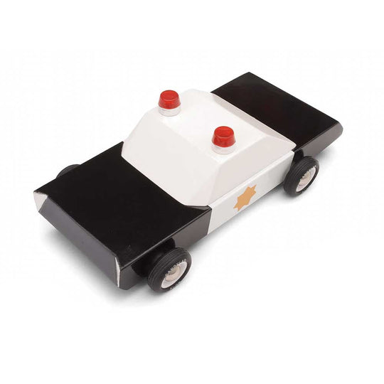 Candylab Police Cruiser, voiture jouet, en bois