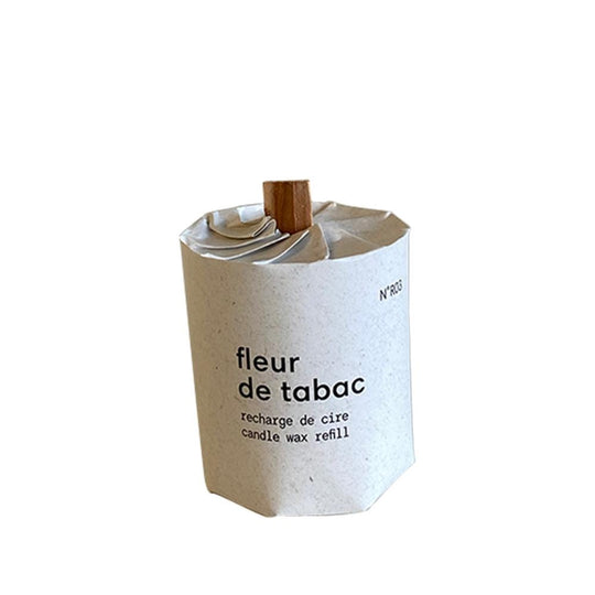 Esser Studio Recharge pour bougie, en cire de soja, fleur de tabac